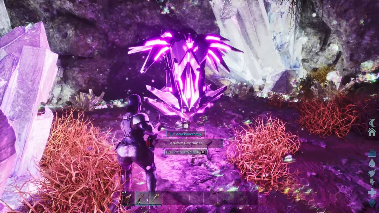 ARK Survival Ascended, PC, Gameplay, How To Find Artifact of the Cunning in Ragnarok, Screenshot, NoobFeed